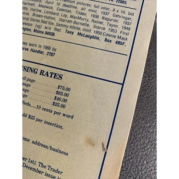 The Trader Speaks' - Original Trading Card Publication - April 1978 - Picture 9 of 11